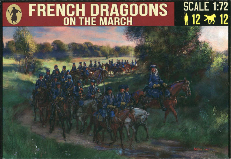 French Dragoons on the March French Dragoons on the March