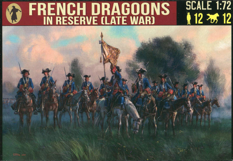 French Late War Dragoons in Reserve French Late War Dragoons in Reserve